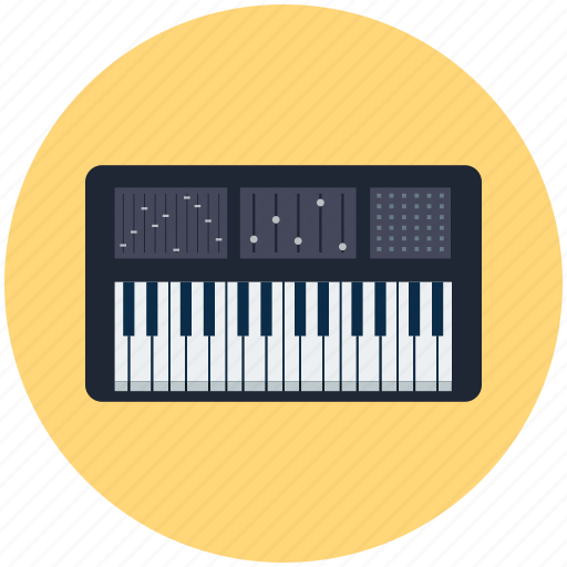 Electric keyboard, instrument, keyboard, music icon - Download on Iconfinder