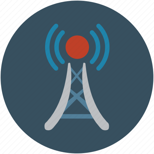 Beacon, relay, signal, tower icon - Download on Iconfinder