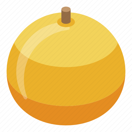 Cartoon, food, fruit, isometric, summer, vab649, yellow icon - Download on Iconfinder