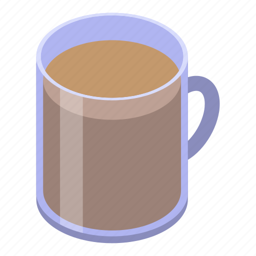 Cartoon, christmas, cocoa, drink, isometric, love, mug icon - Download on Iconfinder