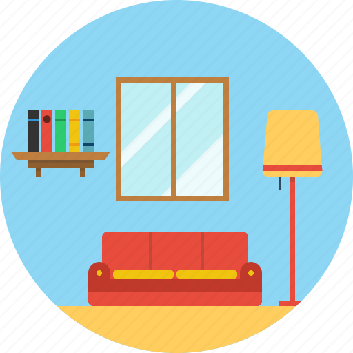 Drawing, home, hotel, room, seat, apartment, furniture icon - Download on Iconfinder