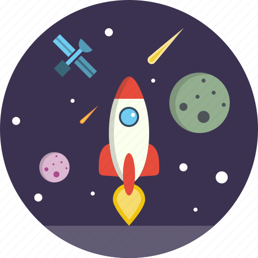 Launch, lunch, space, spacecraft, spaceship, startup icon - Download on Iconfinder