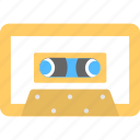 audio cassette, cassette, media, music, tape 