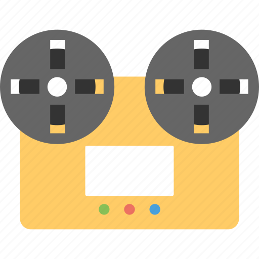 Cassette, music, reel to reel, tape, tape recorder icon - Download on Iconfinder