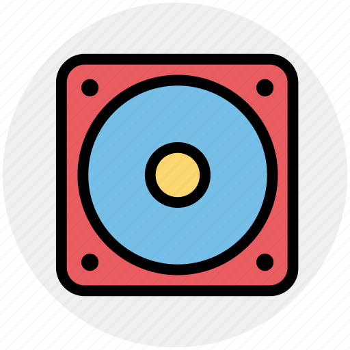 Audio, loud, multimedia, music, sound, speaker, woofer icon - Download on Iconfinder