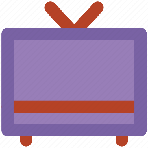 Antenna television, lcd, multimedia, tv, tv screen, vintage tv icon - Download on Iconfinder