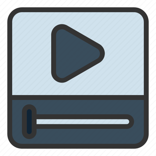 Media, player, streaming, video, video streaming icon - Download on Iconfinder