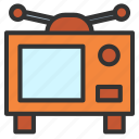 monitor, multimedia, screen, television, tv, vintage