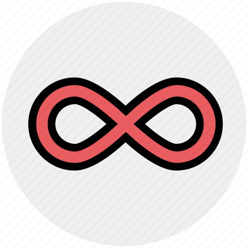Eight, infinite, repeat, nonstop, forever, loop, infinity icon - Download on Iconfinder