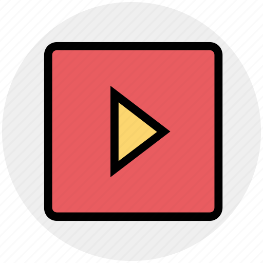 Buttons, multimedia, play, play button, player, video icon - Download on Iconfinder