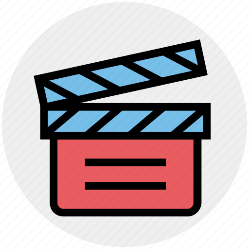 Cinema, clapboard, director, film, movie, multimedia, shooting icon - Download on Iconfinder