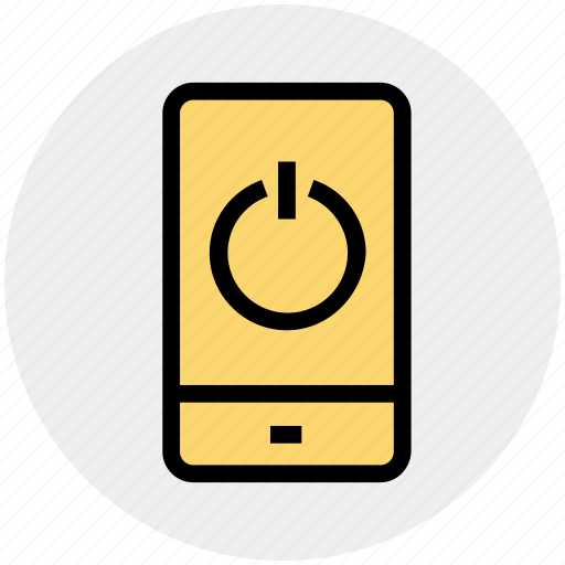 Mobile, off, on, power, smartphone, switch, turn icon - Download on Iconfinder