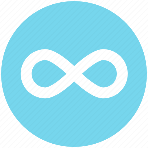 Eight, forever, infinite, infinity, loop, nonstop, repeat icon - Download on Iconfinder