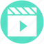 cinema, clapboard, director, film, movie, multimedia, shooting 