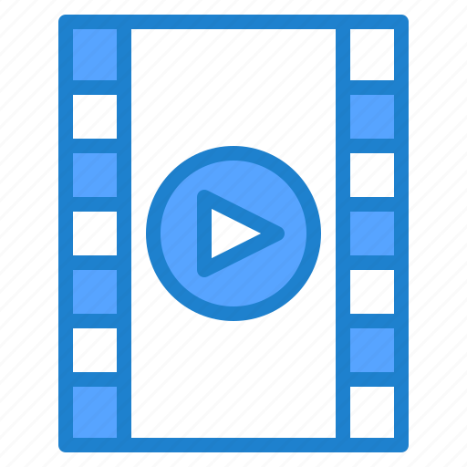 Vdo, player, 1, multimedia, movie, entertainment, media icon - Download on Iconfinder