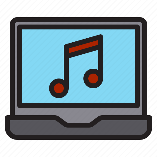 Misic, notebook, multimedia, movie, entertainment, media icon - Download on Iconfinder