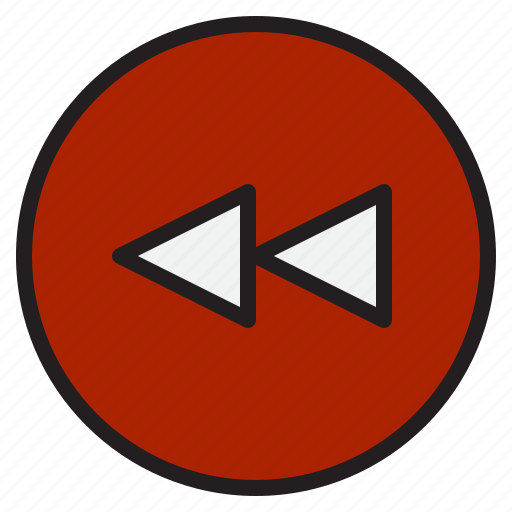 Rewind, multimedia, movie, entertainment, media icon - Download on Iconfinder