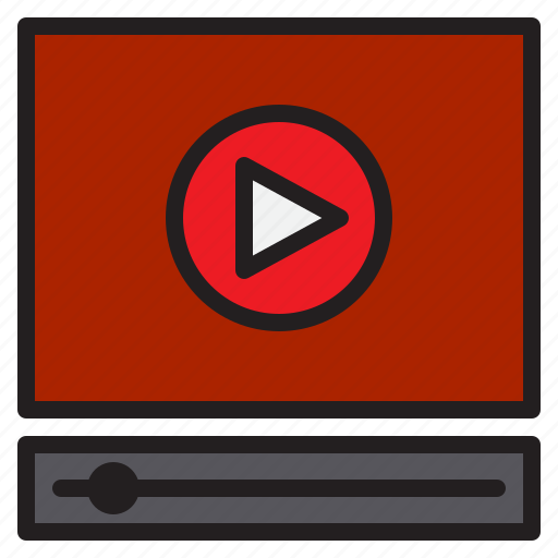 Vdo, player, multimedia, movie, entertainment, media icon - Download on Iconfinder