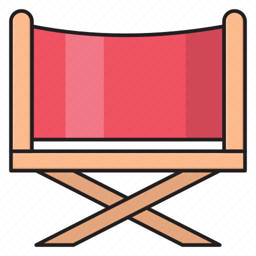 Chair, cinema, director, movie, seat icon - Download on Iconfinder