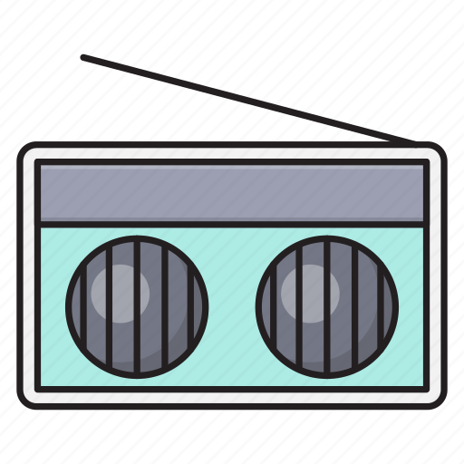 Audio, multimedia, music, radio, tape icon - Download on Iconfinder
