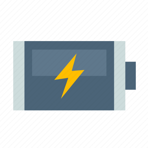 Battery, charge, charging, electric, full, multimedia, power icon - Download on Iconfinder
