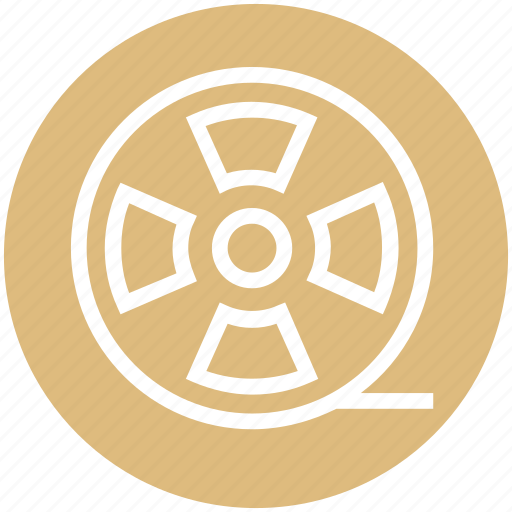 Cinema, film, movie, multimedia, reel, theater, video icon - Download on Iconfinder