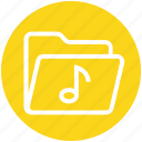 document, file, folder, multimedia, music, music note, note