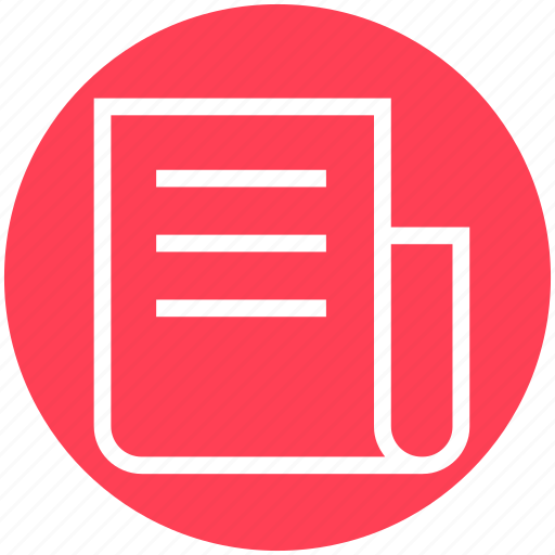 Document, file, list, multimedia, page, paper, sheet icon - Download on Iconfinder