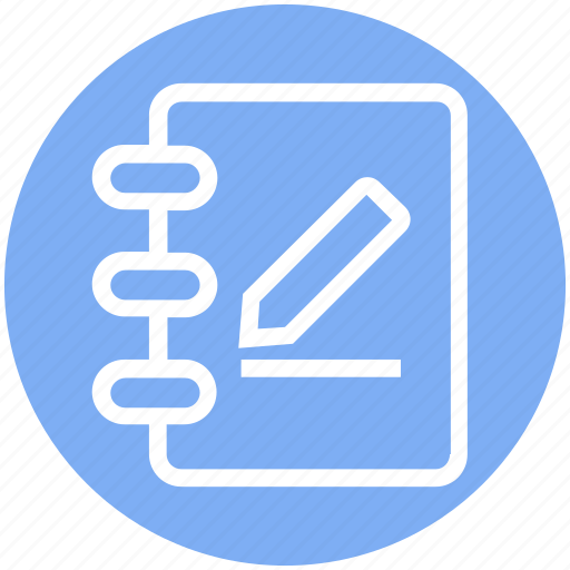 Book, document, multimedia, paper, pen, pencil, write icon - Download on Iconfinder