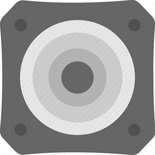 Amplifier, music, speaker, subwoofer, woofer icon - Download on Iconfinder
