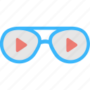 3d glasses, cinema, glasses, media, stereoscopic 