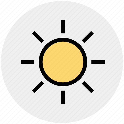 Hot, light, multimedia, sun, sunlight, sunny, weather icon - Download on Iconfinder