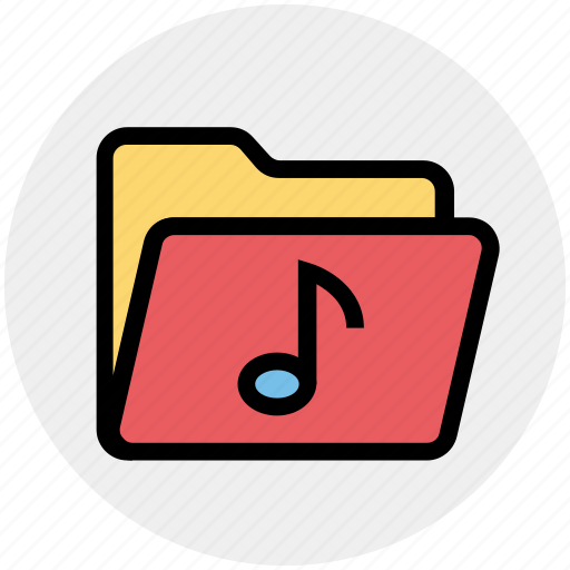 Document, file, folder, multimedia, music, note icon - Download on Iconfinder