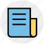 document, file, list, multimedia, page, paper, sheet 