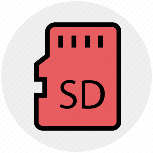 Card, memory card, multimedia, sd, sd card, storage, technology icon - Download on Iconfinder