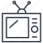 retro, tv, vintage, display, monitor, multimedia, television 