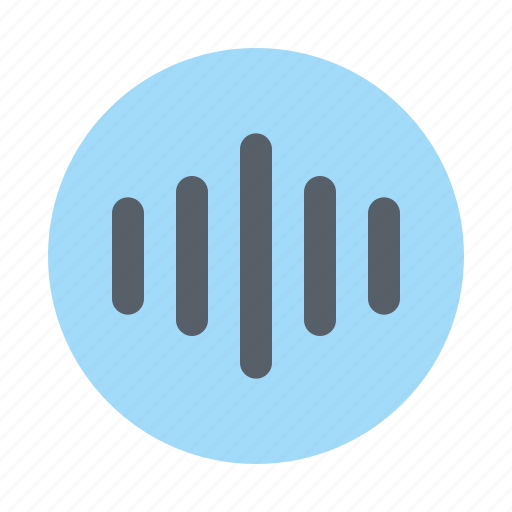 Sound, wave, music, audio, multimedia icon - Download on Iconfinder