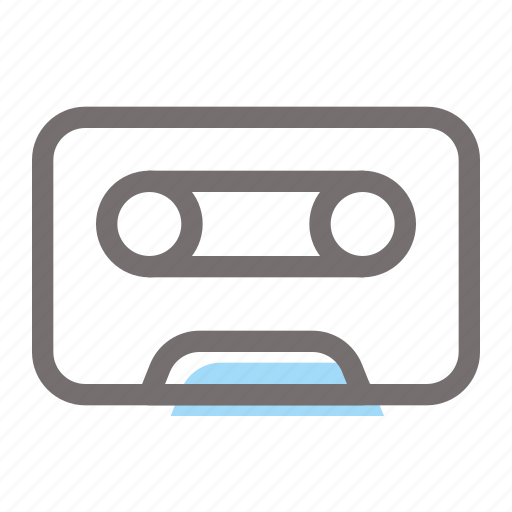 Cassete, music, audio, sound, multimedia icon - Download on Iconfinder