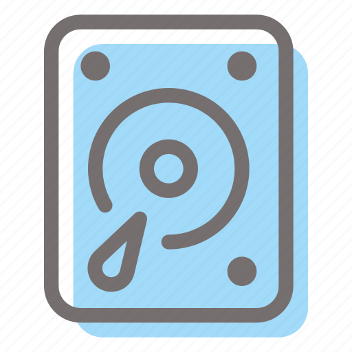 Harddisk, storage, data, database, multimedia icon - Download on Iconfinder