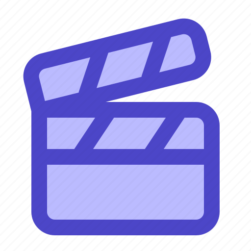 Clapboard, clapper, entertainment, clapperboard, production icon - Download on Iconfinder