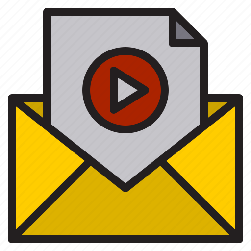 Email, multimedia, media, movie, entertainment icon - Download on Iconfinder