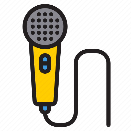 Microphone, 1, multimedia, media, movie, entertainment icon - Download on Iconfinder