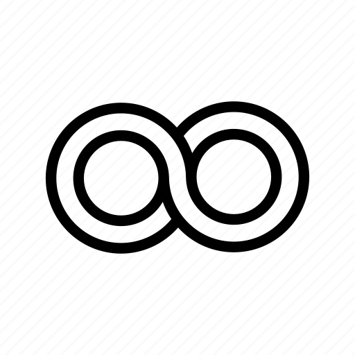 Infinity, infinite, forever, loop, geometry, mathematics, endless icon - Download on Iconfinder