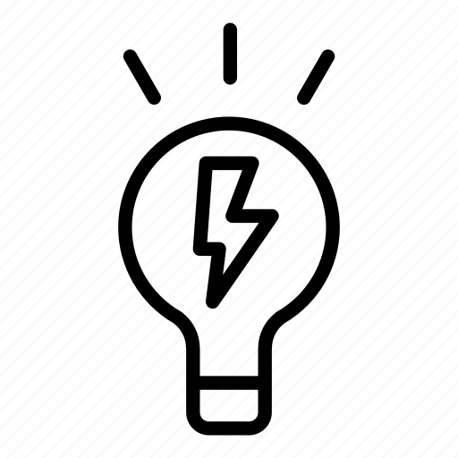 Lightbulb, idea, idea generation, brainstorm, power, electricity, invention icon - Download on Iconfinder