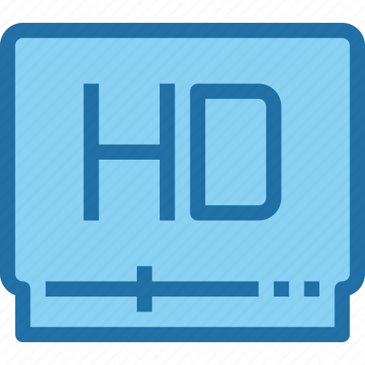 Hd, media, movie, video icon - Download on Iconfinder