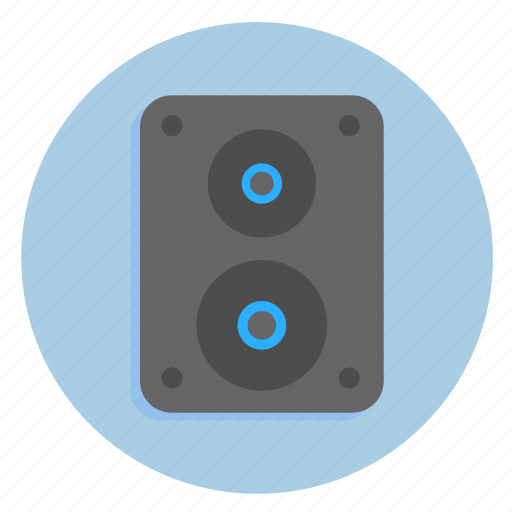 Multimedia, sound, audio, music, speaker, speaker box icon - Download on Iconfinder