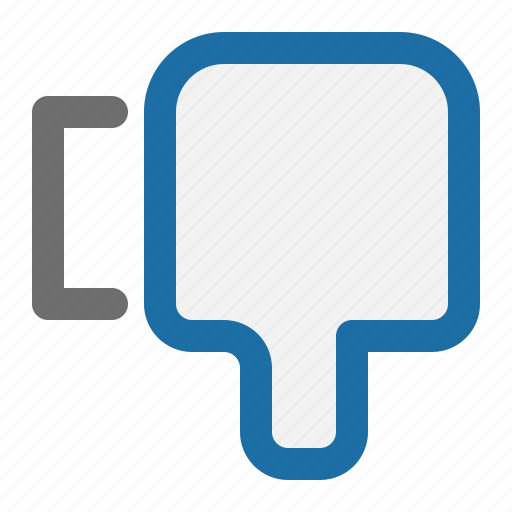 Dislike, down, multimedia, thumb icon - Download on Iconfinder