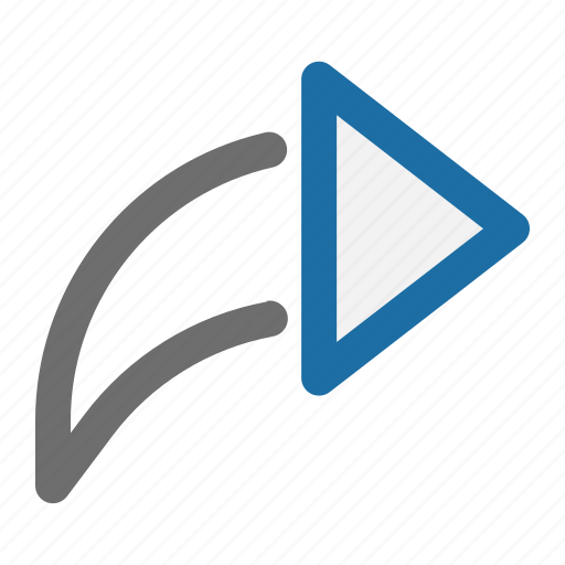 Arrow, forward, multimedia, next icon - Download on Iconfinder