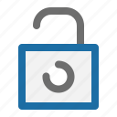 multimedia, padlock, security, unlock