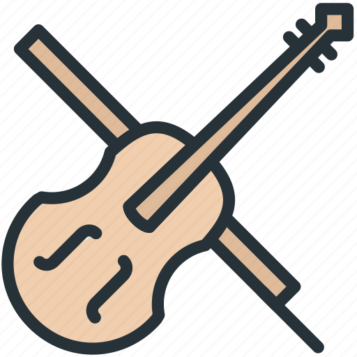 Multimeda, violin icon - Download on Iconfinder